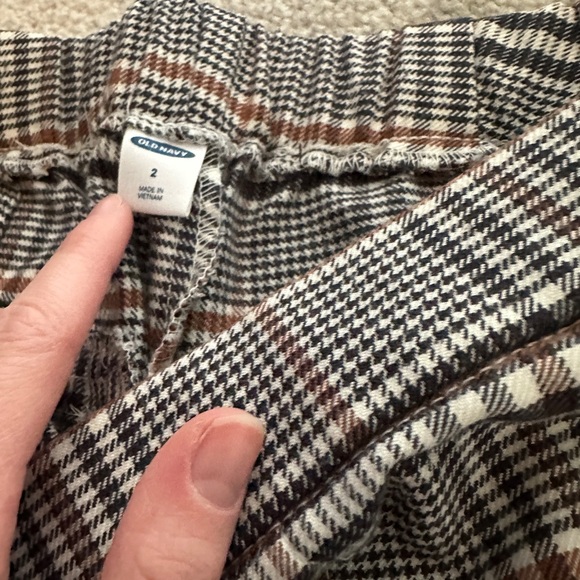 Old Navy Size 2 Work Pants Academia Tartan - Picture 3 of 3